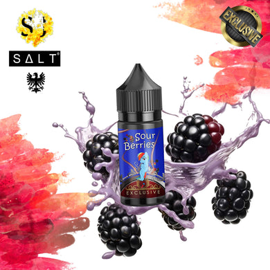 Exclusive Sour Berries Saltnic eliquid | Sour Blackberry-25ml (R.Salts)-FrenzyFog-Beirut-Lebanon
