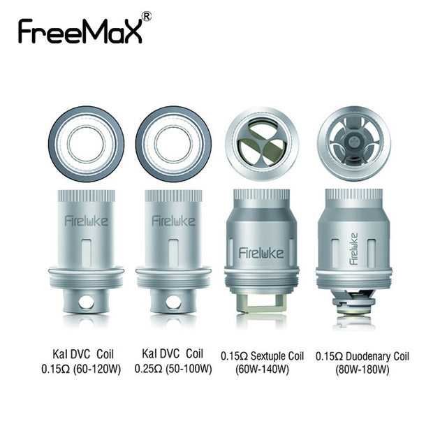 Freemax Replacement Coil For Fireluke,Fireluke Pro,Mesh Pro Tank (3pcs/Pack)-SS316L Single Mesh 0.12ohm-FrenzyFog-Beirut-Lebanon