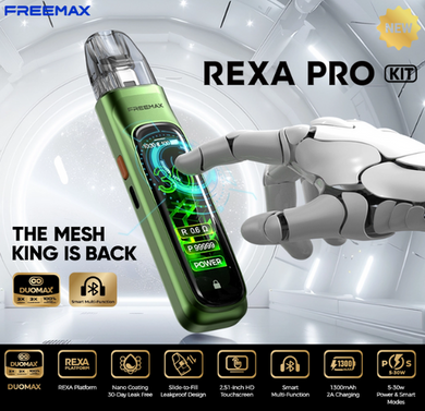 Freemax Rexa Pro Pod System 1300mAh 3ml-Black-FrenzyFog-Beirut-Lebanon