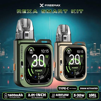 Freemax Rexa Smart Pod System 1600mAh 3ml-FrenzyFog
