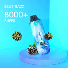 Load image into Gallery viewer, Freeton F-RESIN MAX 2 DISPOSABLE 8000 PUFFS 5%-disposable-Blue Razz-FrenzyFog-Beirut-Lebanon