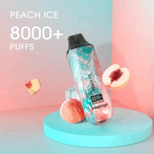 Load image into Gallery viewer, Freeton F-RESIN MAX 2 DISPOSABLE 8000 PUFFS 5%-disposable-Peach ICE-FrenzyFog-Beirut-Lebanon