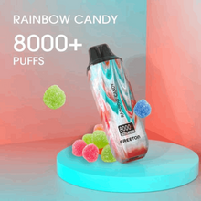 Load image into Gallery viewer, Freeton F-RESIN MAX 2 DISPOSABLE 8000 PUFFS 5%-disposable-Rainbow Candy-FrenzyFog-Beirut-Lebanon