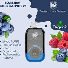 Load image into Gallery viewer, Freezie 14000 Puff Disposable 50mg-Blueberry Sour Raspberry-FrenzyFog-Beirut-Lebanon