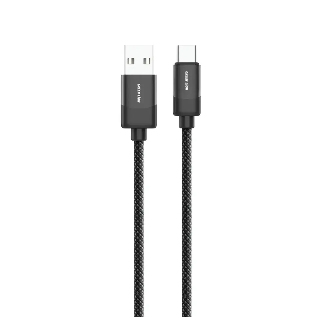 Green Lion Charge Braided Cable USB TO TYPE C 15W