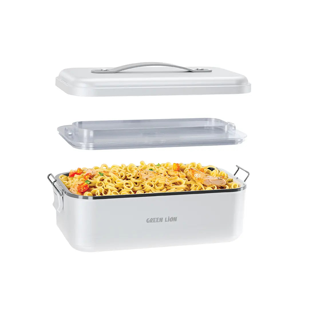 G.L GLB-20 LUNCH BOX PORTABLE FOOD WARMER 1L WHITE