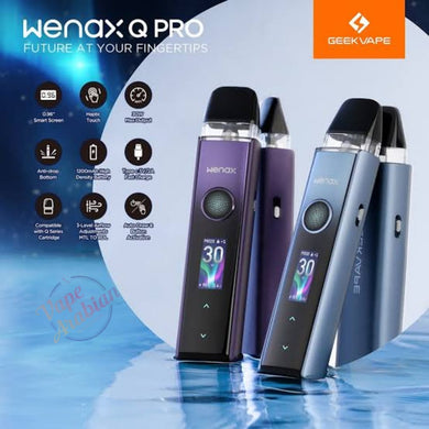GeekVape Wenax Q Pro Pod System Kit 1200mAh-Black-FrenzyFog-Beirut-Lebanon