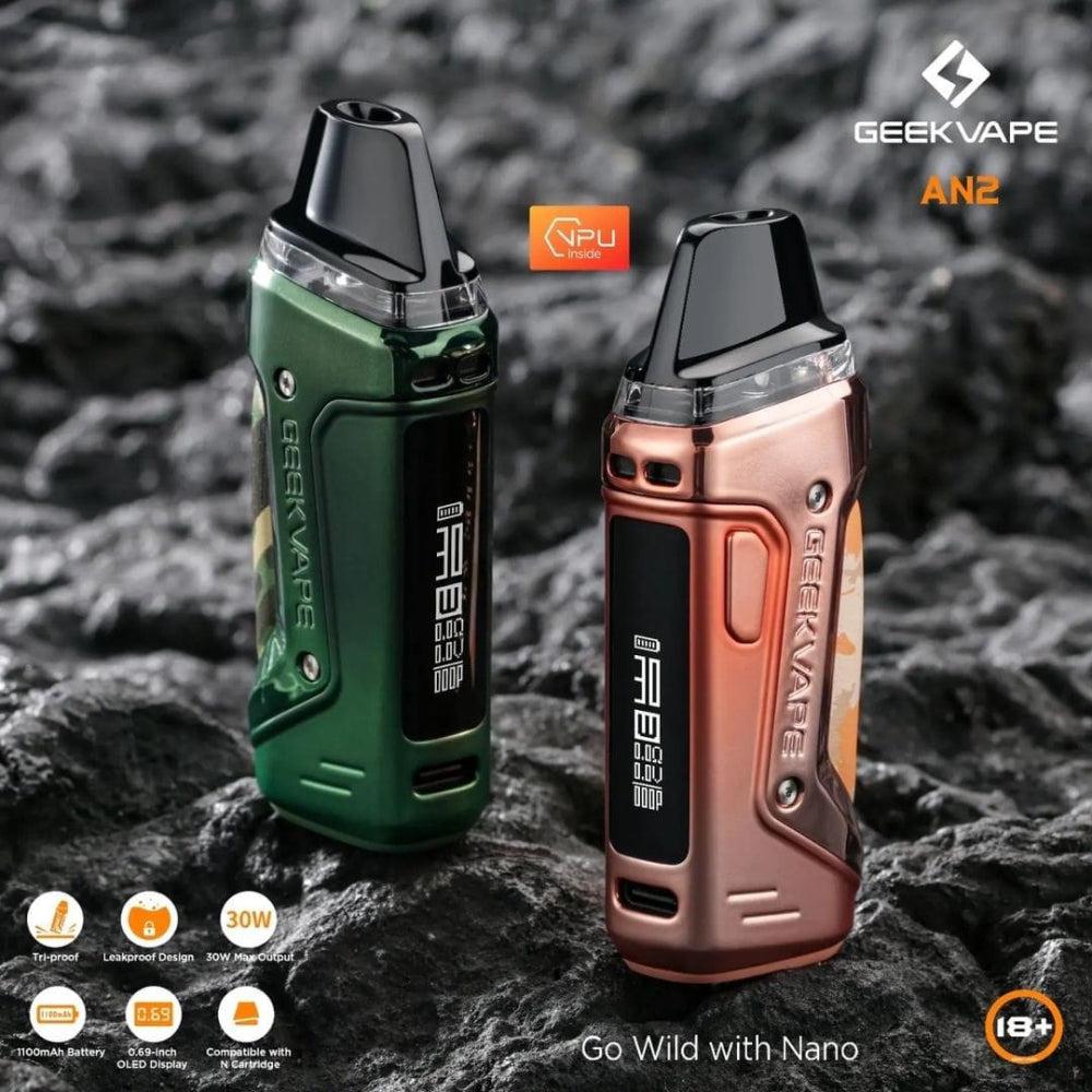 Technology Makes GEEKVAPE Geekvape AN 2 (Aegis Nano 2) Kit 1100mAh Australia Geekvape Nano 2 Kit Technology Makes GEEKVAPE Geekvape AN 2 (Aegis Nano 2) Kit 1100mAh Australia Geekvape Nano 2 Kit