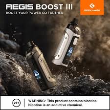 Geekvape Aegis Boost 3 Pod Mod Kit 3000mAh (Max 60w) 5ml FrenzyFog Geekvape Aegis Boost 3 Pod Mod Kit 3000mAh (Max 60w) 5ml FrenzyFog
