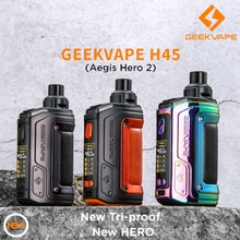 Load image into Gallery viewer, Geekvape H45 (Aegis Hero 2) Pod System Kit 1400mAh 4ml-Red White (RTE)-FrenzyFog-Beirut-Lebanon
