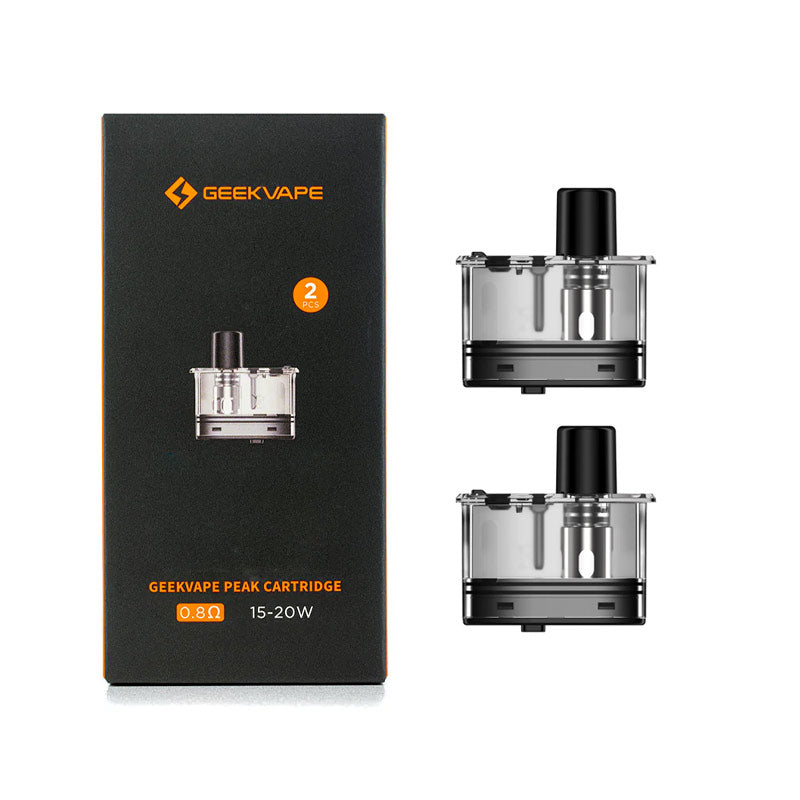 Geekvape Peak Cartridge for Peak Kit, Peak 2 Kit 4ml (2pcs/pack)-FrenzyFog