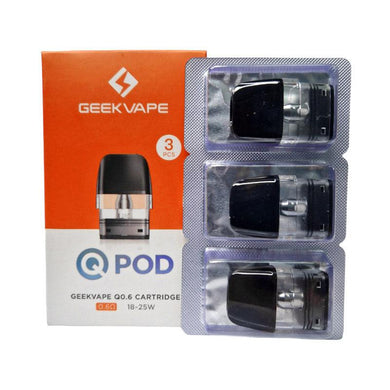 Geekvape Q Pod Cartridge 2ml (3pcs/pack)-0.8ohm (3pcs pack)-FrenzyFog-Beirut-Lebanon