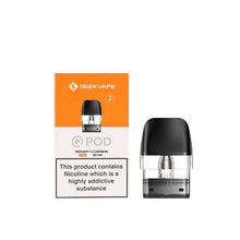 Load image into Gallery viewer, Geekvape Q Pod Cartridge 2ml (3pcs/pack)-0.8ohm top fill 3pcs-FrenzyFog-Beirut-Lebanon