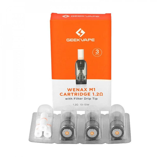 Geekvape Wenax M1/M2 Pod With Filter 2ml (3pcs/pack)-FrenzyFog