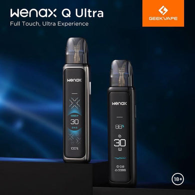Geekvape Wenax Q Ultra Pod System Kit 1300mAh 3ml-Carbon Black-FrenzyFog-Beirut-Lebanon