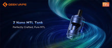 Load image into Gallery viewer, Geekvape Z Nano MTL Tank Atomizer 4ml (preorder)