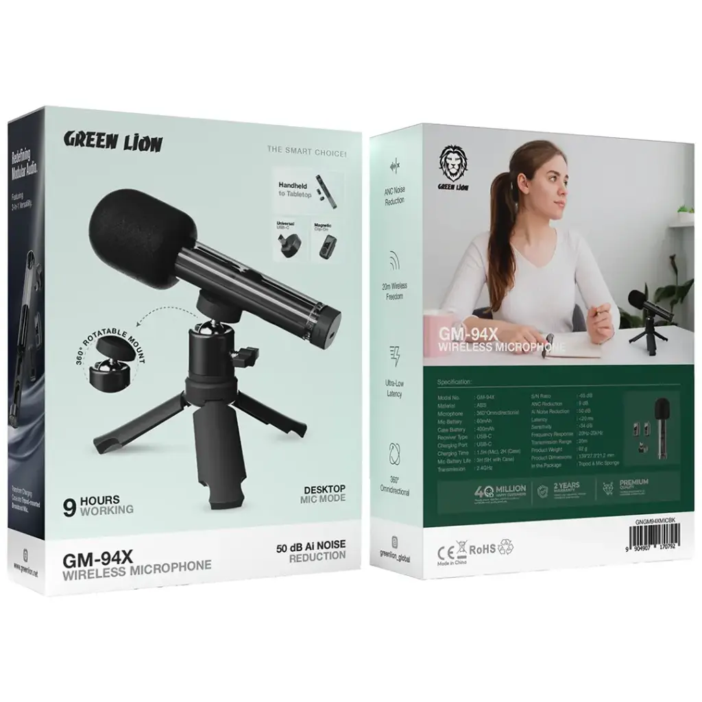 Green Lion GM-94X Wireless Conference Microphone