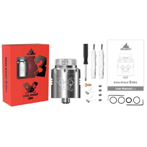 Hellvape Dead Rabbit 3 RDA Atomizer (24mm)-RDA Tanks-Stainless Steel-FrenzyFog-Beirut-Lebanon