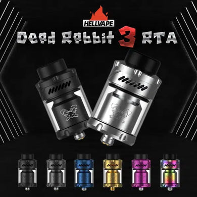 Hellvape Dead Rabbit 3 RTA Atomizer 5.5ml (25mm)-Stainless steel-FrenzyFog-Beirut-Lebanon