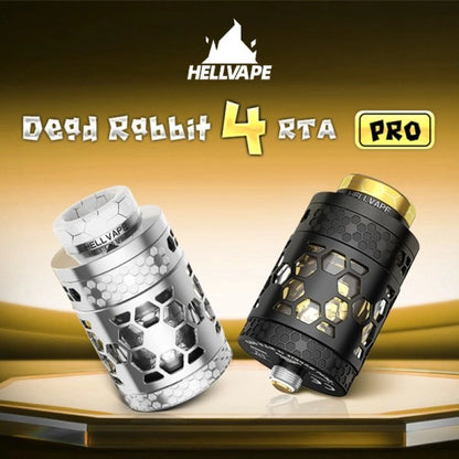 Hellvape Dead Rabbit 4 RTA Pro Tank Atomizer 5.5ml (26mm)-FrenzyFog