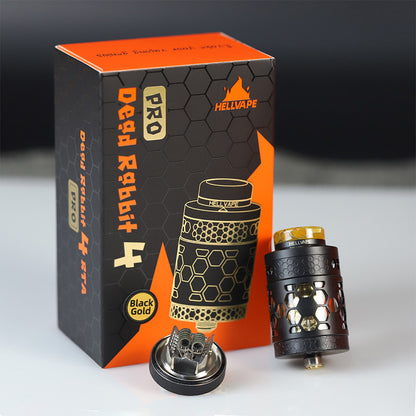 Hellvape Dead Rabbit 4 RTA Pro Tank Atomizer 5.5ml (26mm)-FrenzyFog