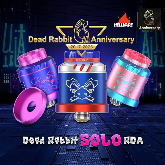Hellvape Dead Rabbit Solo RDA 22mm (6th Anniv EDN)-FrenzyFog