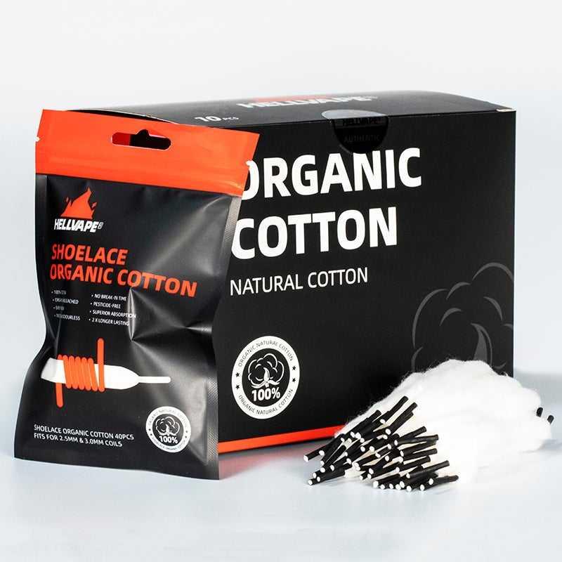 Hellvape Shoelace Organic Cotton (40pcs, ID:3mm)-FrenzyFog