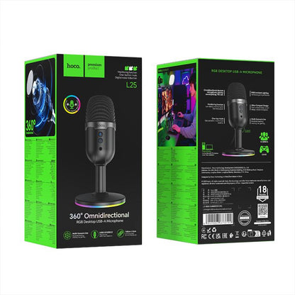 HOCO L25 Omnidirectional Desktop USB Conference Microphone