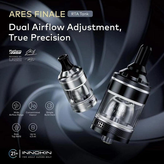 Innokin Ares Finale RTA Tank Atomizer 4.5ml-FrenzyFog