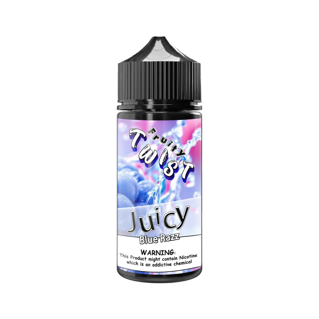 Juicy Blue Razz E-Liquid 100ml | Twist Fruity Series FrenzyFog Juicy Blue Razz E-Liquid 100ml | Twist Fruity Series FrenzyFog