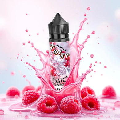 Juicy Raspberry E-Liquid 60ml | Twist Fruity Series-0mg-FrenzyFog-Beirut-Lebanon