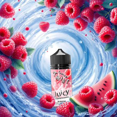Juicy Raspberry Watermelon E-Liquid 100ml | Twist Fruity Series-0mg-FrenzyFog-Beirut-Lebanon