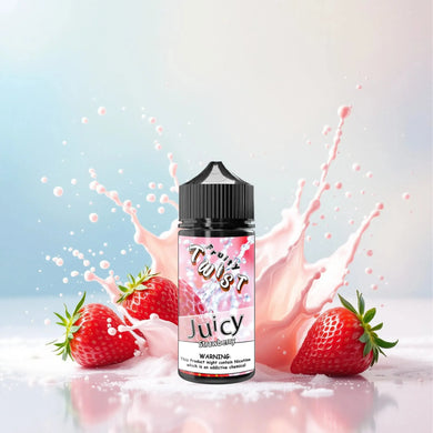 Juicy Strawberry E-Liquid 100ml | Twist Fruity Series-0mg-FrenzyFog-Beirut-Lebanon