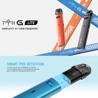 Kumiho THOTH G Lite Pod System Kit 650mAh 2ml-Obsidian Black-FrenzyFog-Beirut-Lebanon
