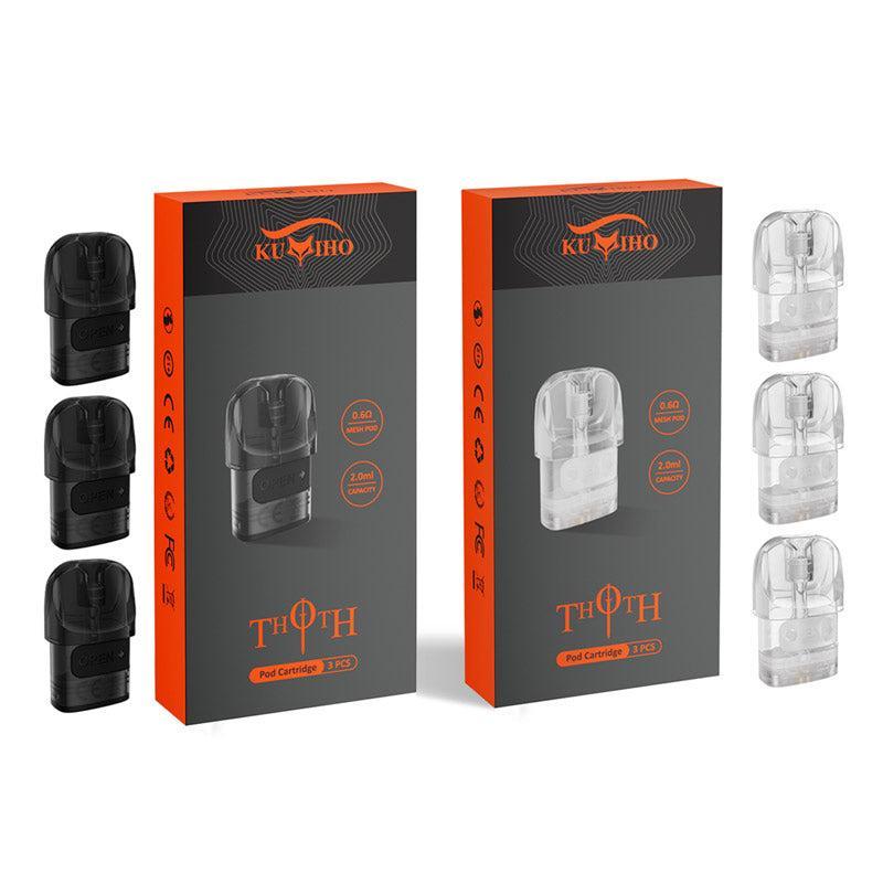 Kumiho THOTH Series Side Filling Pod Cartridge (3 pcs Pack)-FrenzyFog
