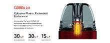 Load image into Gallery viewer, Vaporesso Corex 2.0 LUXE X /XR / XR Max  / X PRO / X2 Pod Cartridge 5ml (2pcs/pack) (preorder)