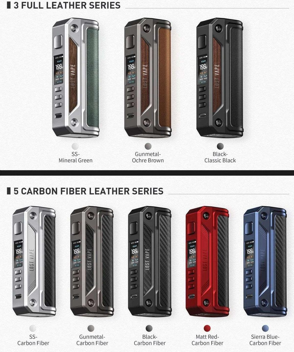 Lost Vape Thelema Solo 100W Box Mod-FrenzyFog