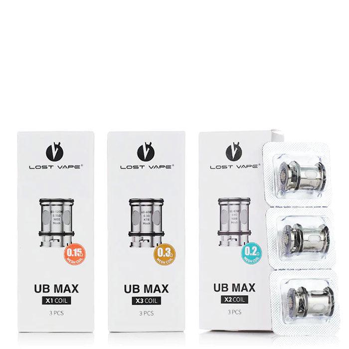 Lost Vape UB Max Replacement Coil (3pcs/pack)-FrenzyFog