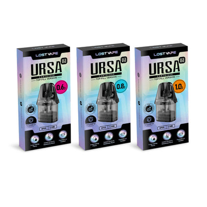 Lost Vape Ursa V3 Pod Cartridge 2.5ml (3pcs/pack)-FrenzyFog