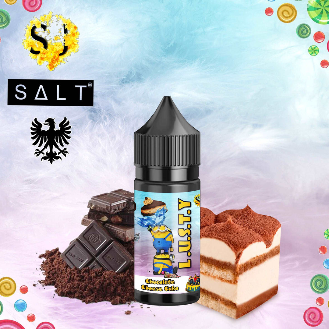 Lusty Dessert Chocolate Cheese Cake Saltnic eliquid – FrenzyFog
