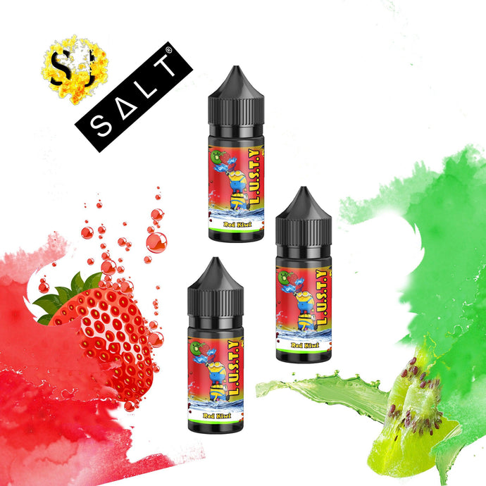 Lusty Red Kiwi Saltnic eliquid | Strawberry Kiwi-30ml Saltnic-FrenzyFog-Beirut-Lebanon