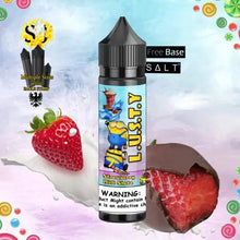 Load image into Gallery viewer, Lusty Strawberry Milk Shake Freebase eliquid-freebase eliquid-60ml (Short fill 50ml)-0mg-Low-FrenzyFog-Beirut-Lebanon