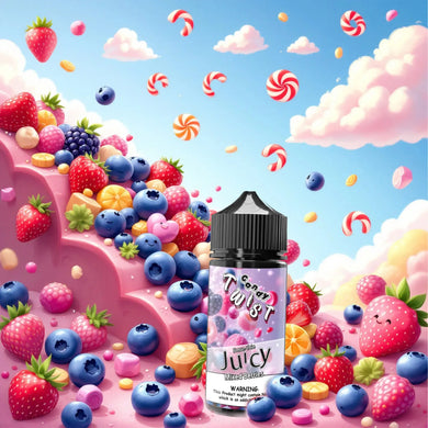 Mixed Berries Candy Smoothie 100ml | Twist Candy Series-0mg-FrenzyFog-Beirut-Lebanon