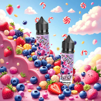 Mixed Berries Candy Smoothie 60ml | Twist Candy Series-0mg-FrenzyFog-Beirut-Lebanon
