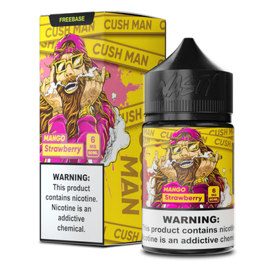 Nasty Cushman Mango Strawberry Ice | FREEBASE | 60ml-60ml-FrenzyFog-Beirut-Lebanon