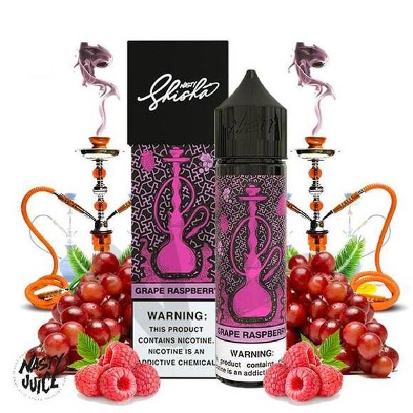 Nasty Grape Raspberry | Shisha Line | FREEBASE | 60ml Shortfill-60ml-FrenzyFog-Beirut-Lebanon