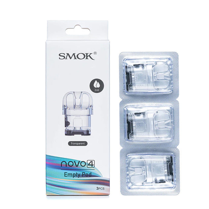 SMOK Novo 4 Empty Pod Cartridge 2ml (3pcs/pack) (preorder)