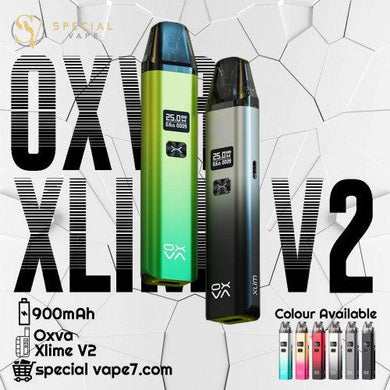 OXVA XLim V2 25W Pod System Kit 900mAh 2ml-Black-FrenzyFog-Beirut-Lebanon