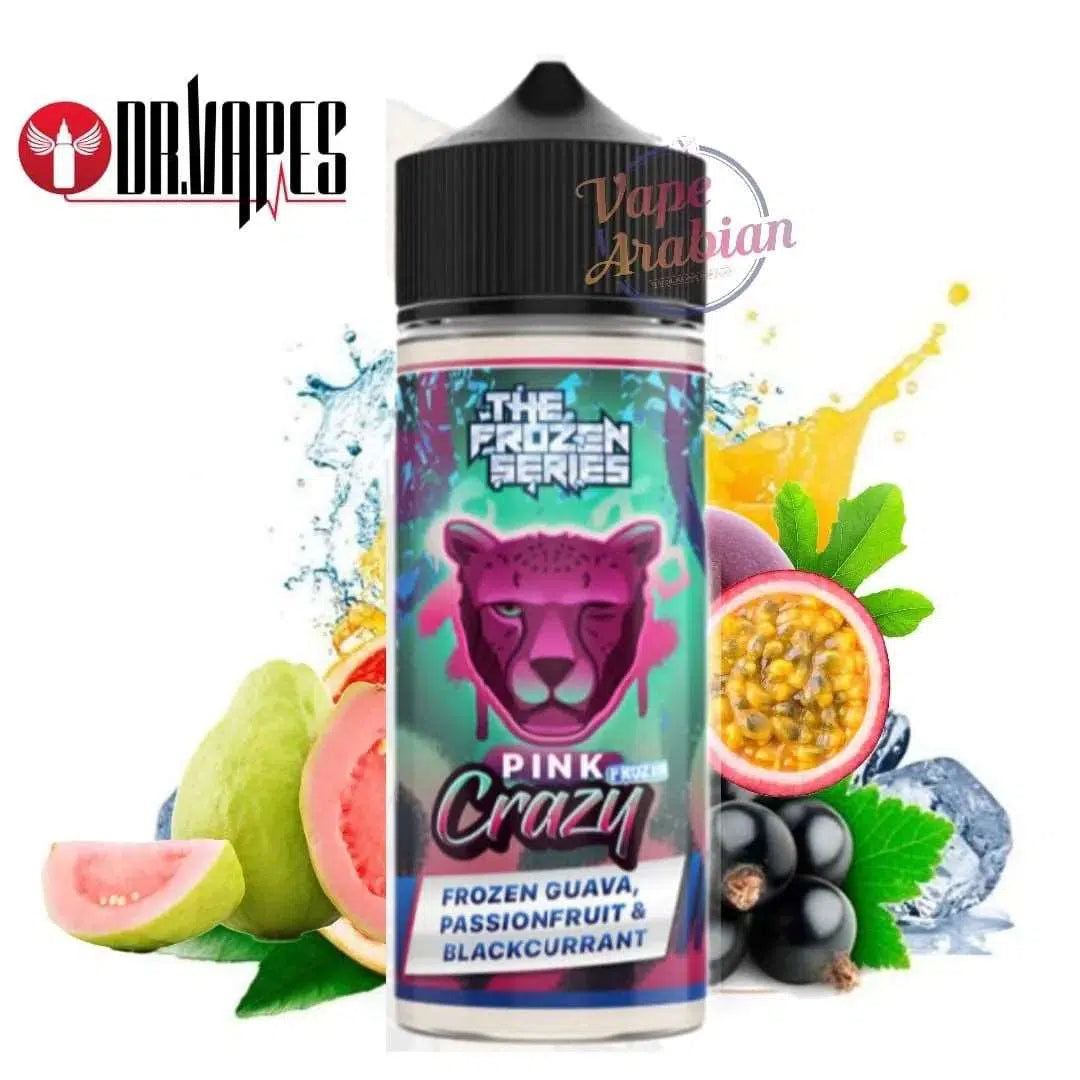 Pink Frozen Crazy 3mg | Guava Passion Blackcurrant | FREEBASE