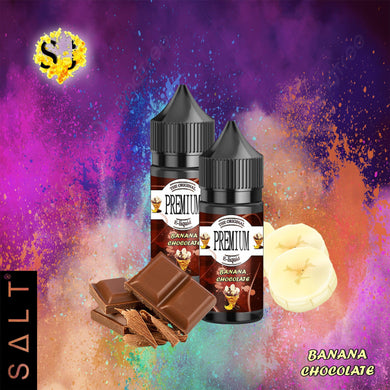 Premium Banana Chocolate Saltnic eliquid-30ml Saltnic-FrenzyFog-Beirut-Lebanon